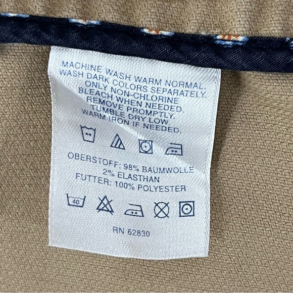 Lands End Jacket Blazer 14 Brown Corduroy Suit Sport Coat Riding - Picture 8 of 9